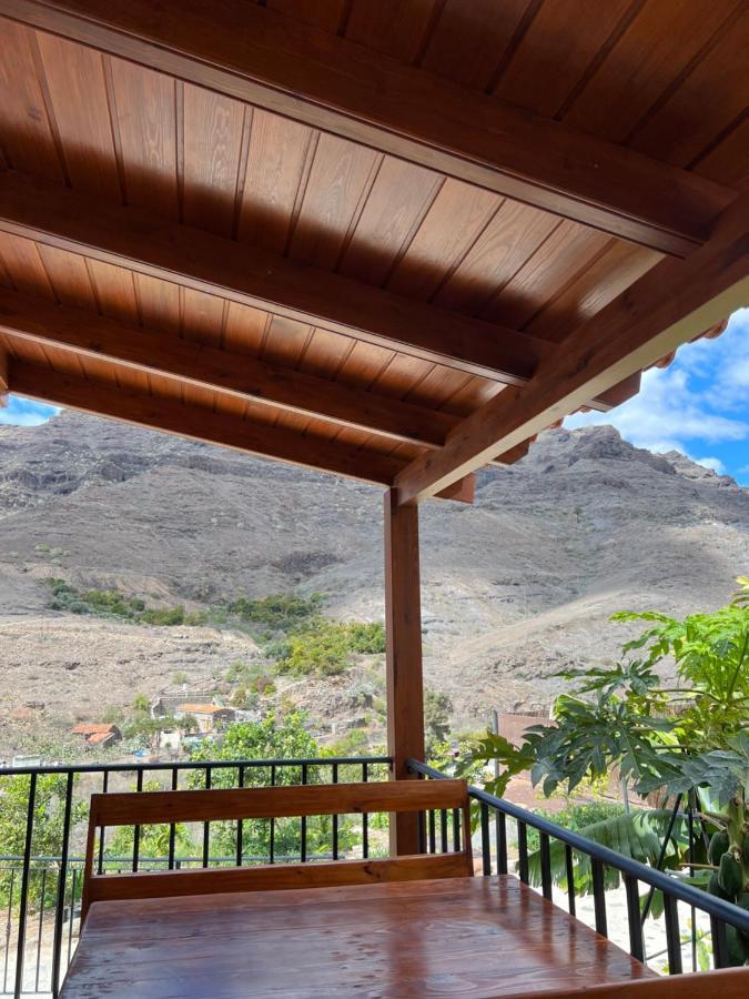 Casa Rural Con Bano Adaptado Y Piscina En Mogán Exterior foto