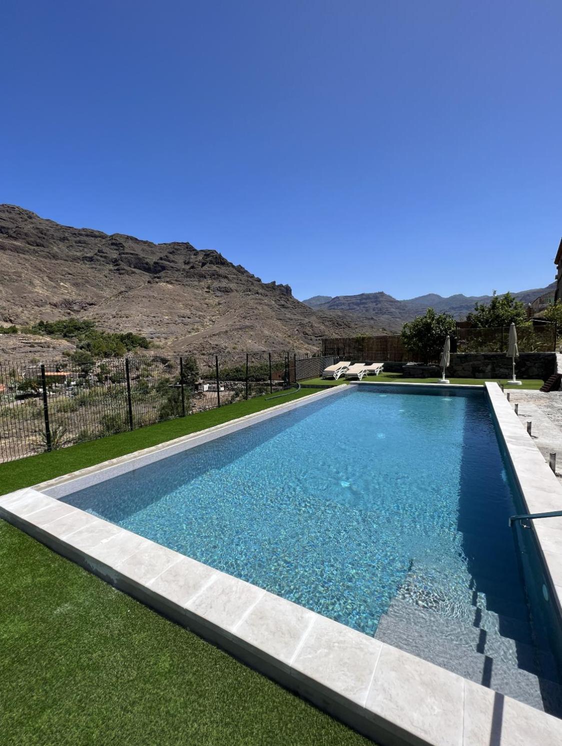 Casa Rural Con Bano Adaptado Y Piscina En Mogán Exterior foto